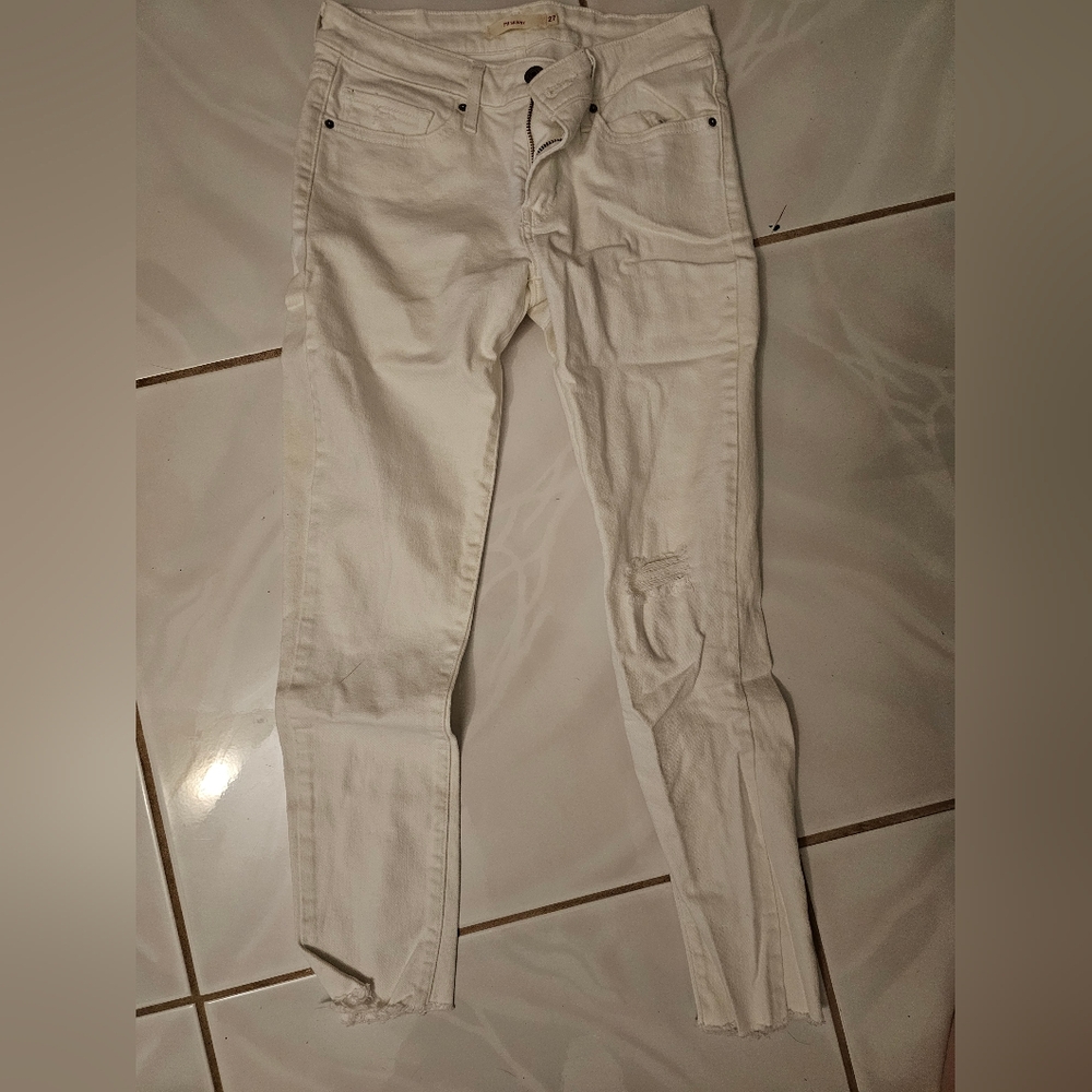 Levi's Women's White Skinny Jeans